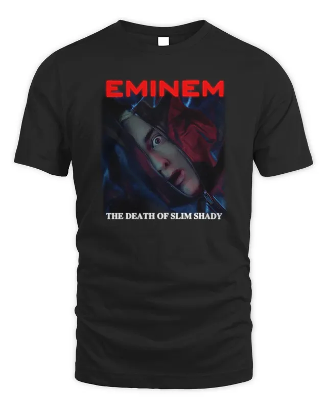 New The Death Of Slim Shady Album Cover Tee Shop.eminem