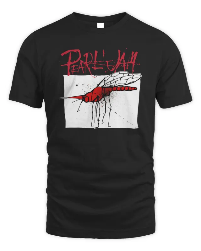 New Pearl Jam Tour Merch Dark Matter World Tour Mosquito T-Shirt