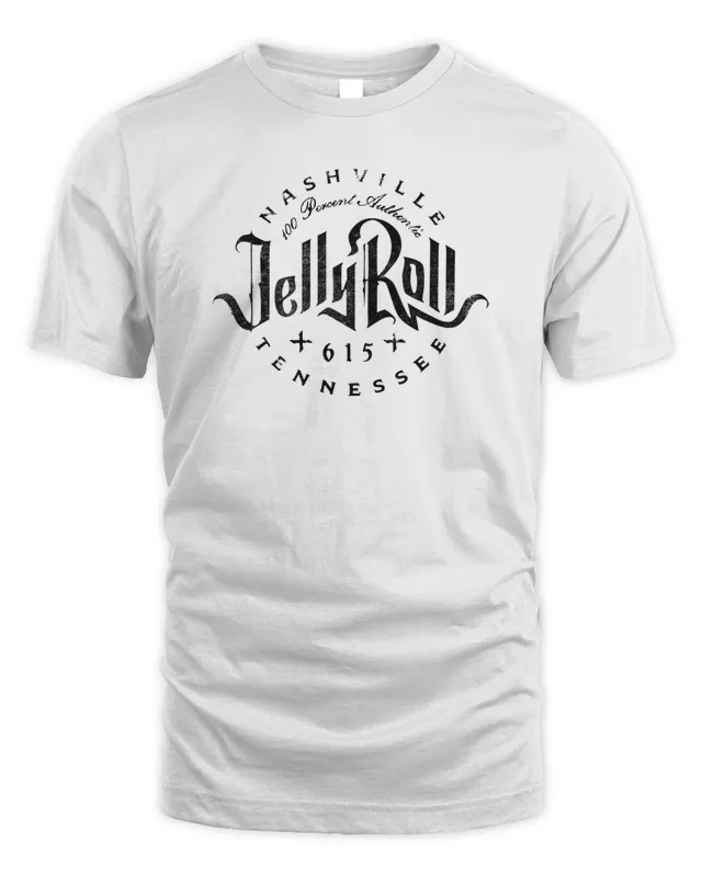 New Jelly Roll Merch Nashville T Shirt
