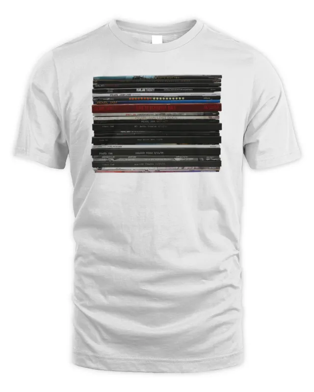New Pearl Jam Merch Spines T-shirt