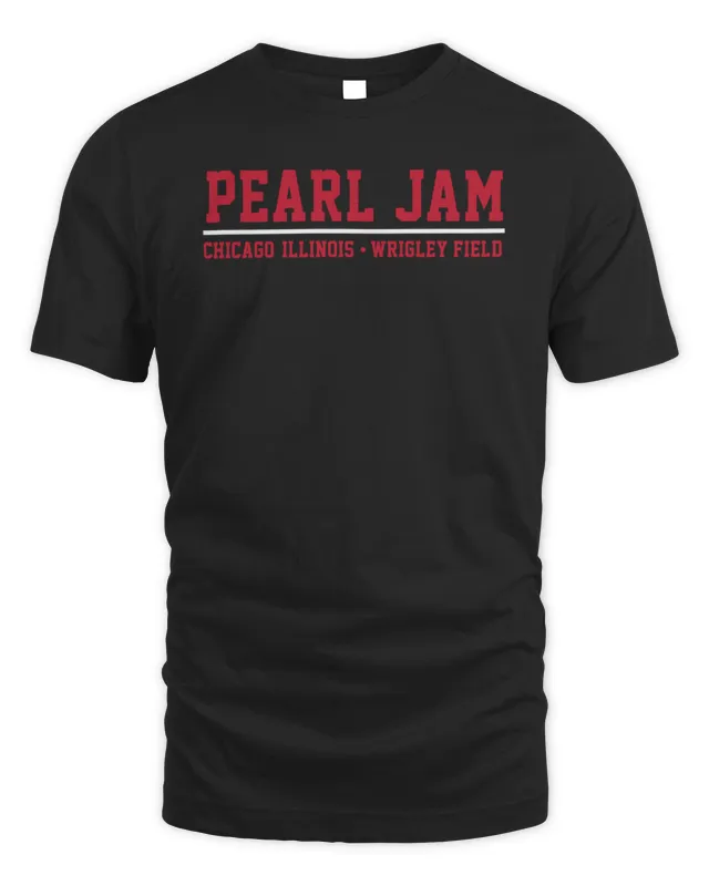 New Pearl Jam Chicago Merch Display Shirt