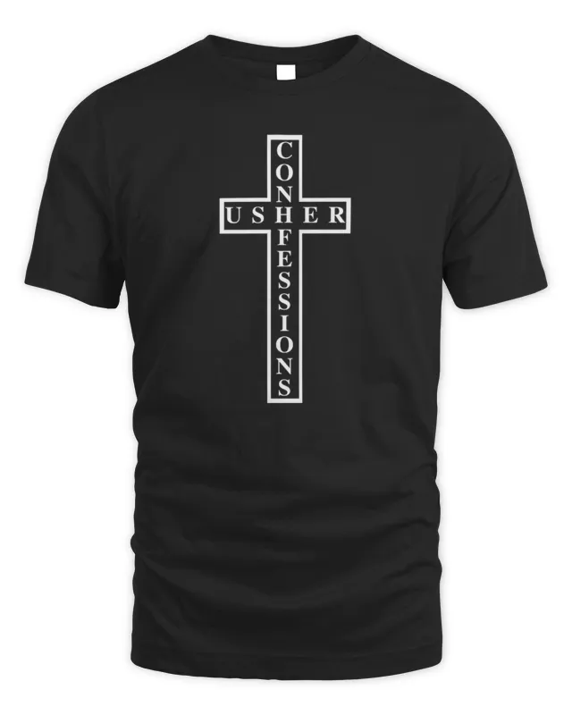 New Shop Usher Merch Usher Confessions Cross Shirt