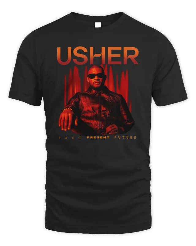 New Shop Usher Merch Usher Past Present Future Tour Shirt