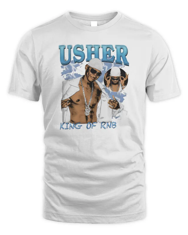 New Game Changers Shop USHER King Of Rnb T Shirt