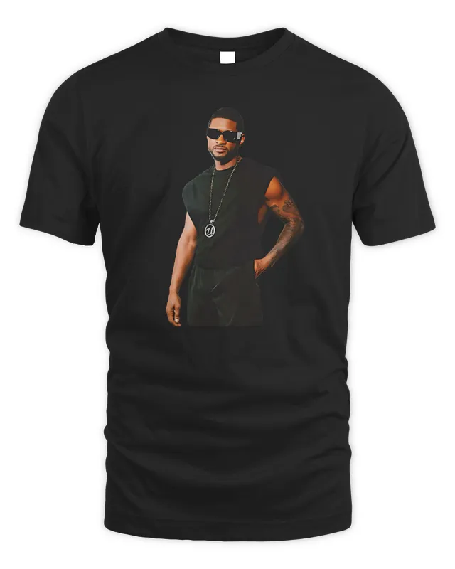 New Shop Usher Merch Usher Photo Cut Out Tour T-Shirt