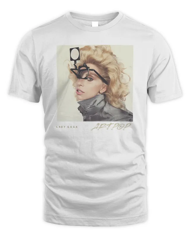 New Lady Gaga Artpop Merch Artpop Glasses Portrait Shirt