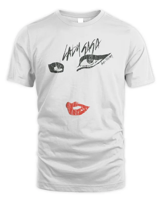 New Shop Lady Gaga Merch Born This Way Eyes T-Shirt