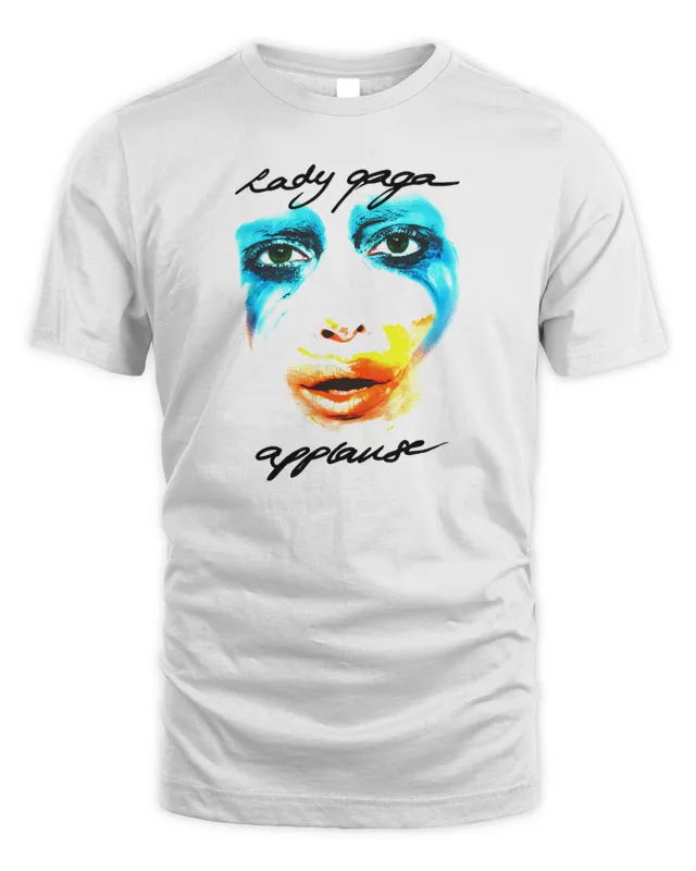 New Lady Gaga Artpop Merch Applause Facepaint T-Shirt