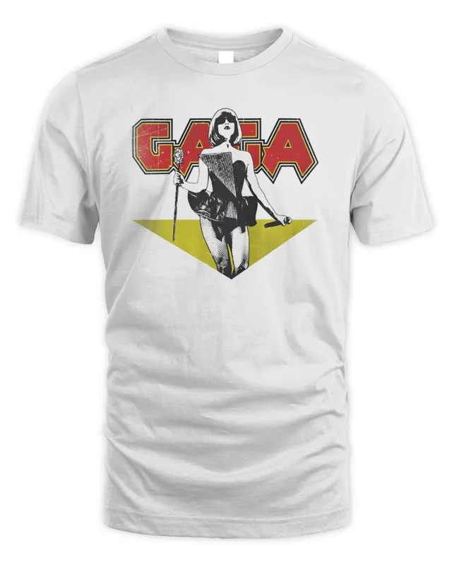 Shop Lady Gaga Merch Metal Oversized Tee