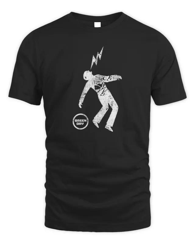 New Green Day Store Vintage Warning T-Shirt