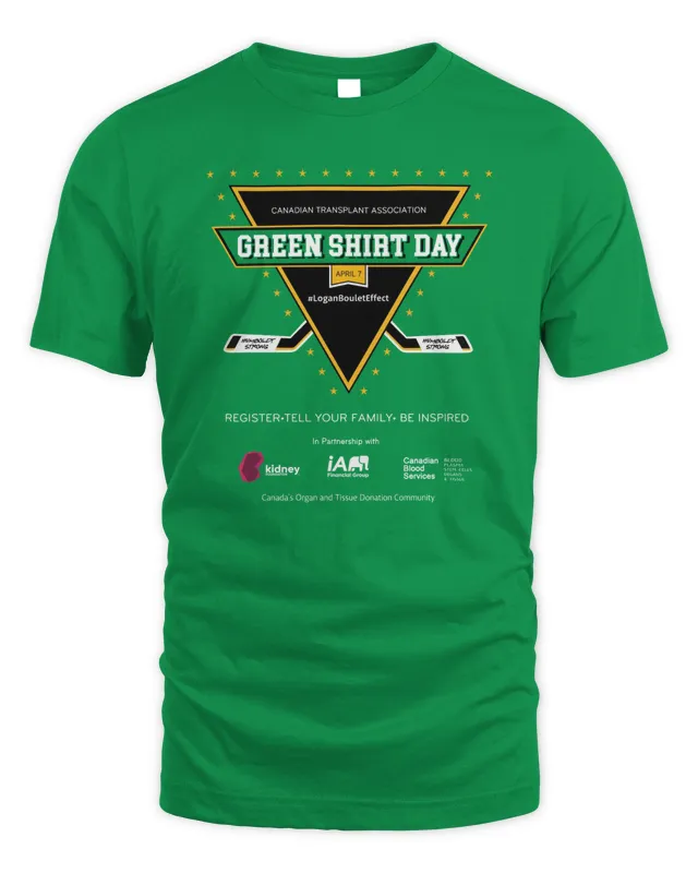 New Humboldt Strong Green Shirt Day T Shirt
