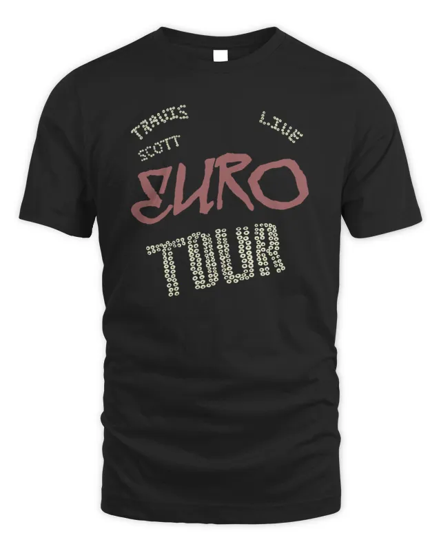 Travis Scott UTOPIA & Circus Maximus Tour Merchandise Euro Tour Dates Shirt