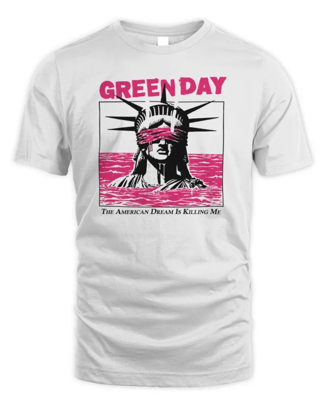 Green Day Store Lady Liberty T-Shirt