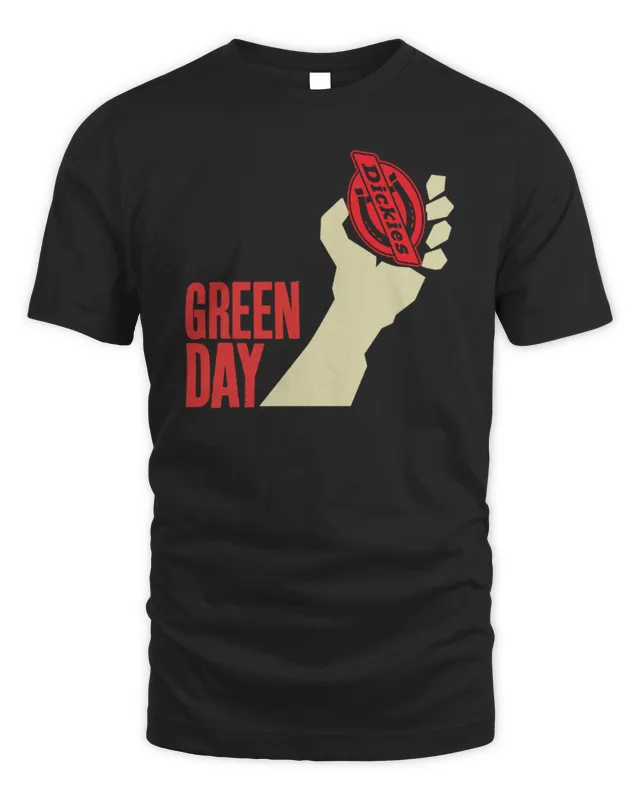 New Green Day American Idiot Merch Dickies Heart Grenade Shirt