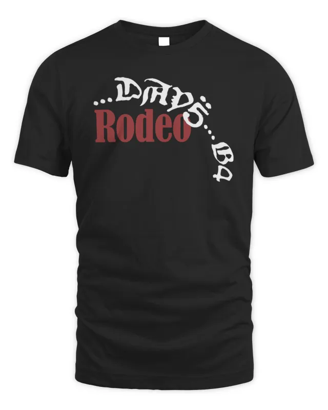 New Travis Scott Days Before Rodeo Merch Cj X Sp5Der Days Before Rodeo T Shirt