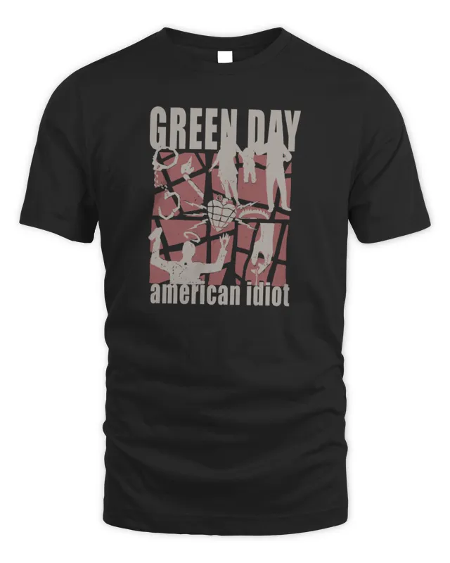 New Green Day American Idiot Merch Tales of Another Broken Home Shirt