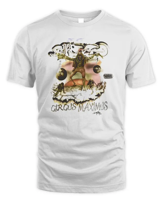 New Travis Scott Circus Maximus Tour Merch Utopia Live T-Shirt