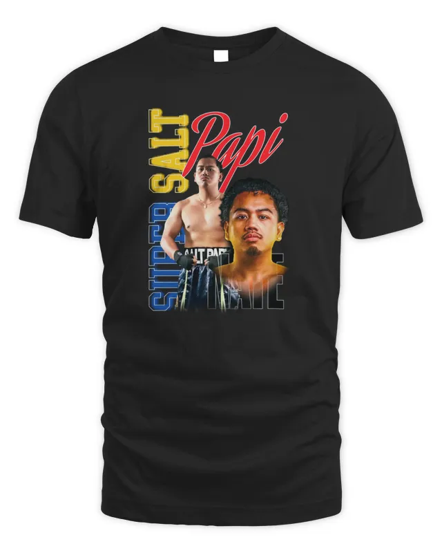 New Misfits Boxing Merch Super Salt Salt Papi Fight Shirt