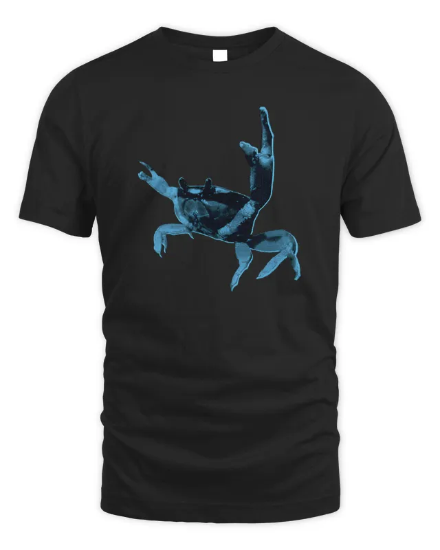 The Prodigy Merch Blue Neon Crab T-Shirt
