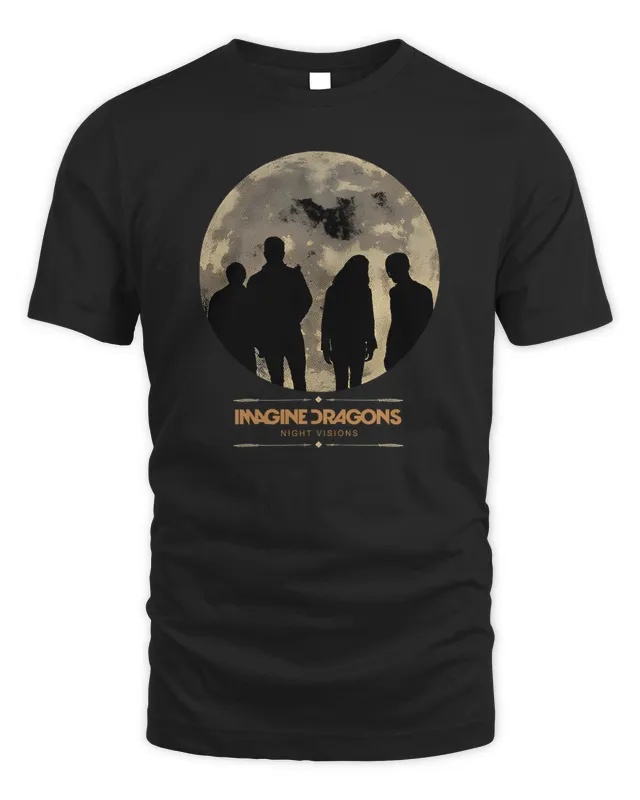 New Imagine Dragons Merch Night Visions 2013 T-Shirt
