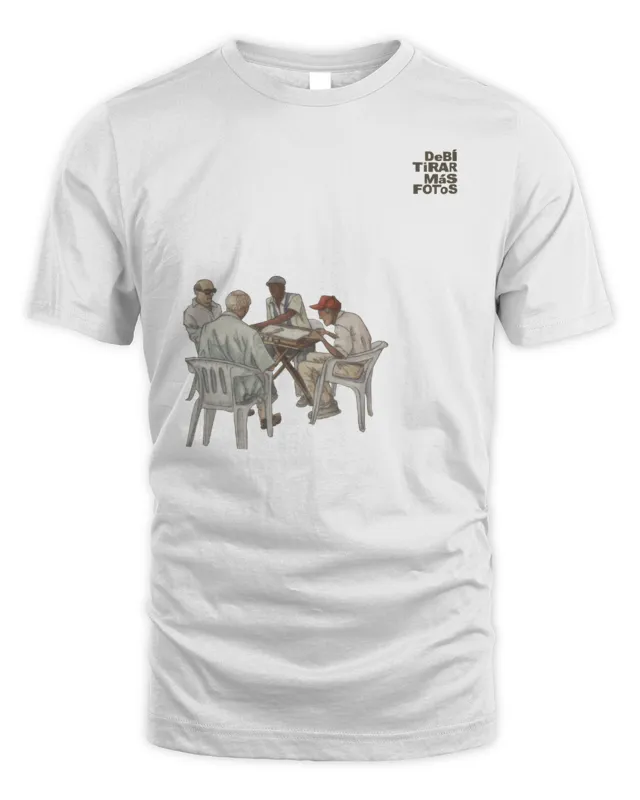 New Bad Bunny Debo Tomar Mas Fotos Merch Juego De Domin T-Shirt