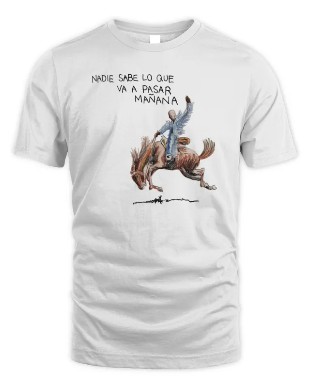 New Bad Bunny Merch Store NSLQVPM Logo T-Shirt