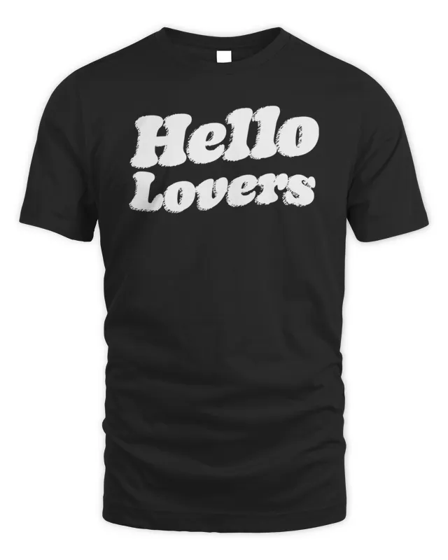 New Niall Horan Merch Hello Lovers Logo T Shirt