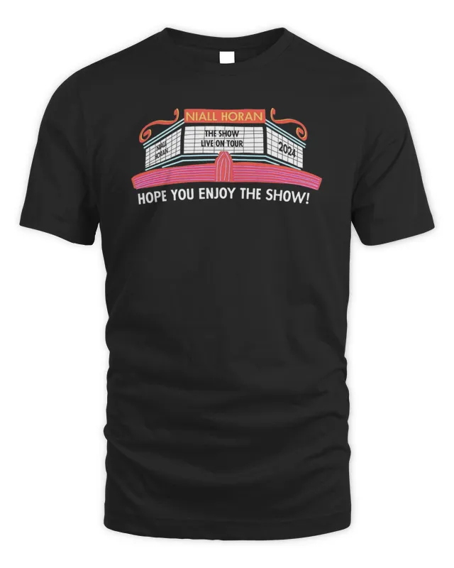 New Niall Horan The Show Live On Tour Merch Theatre Marquee Cities Shirt