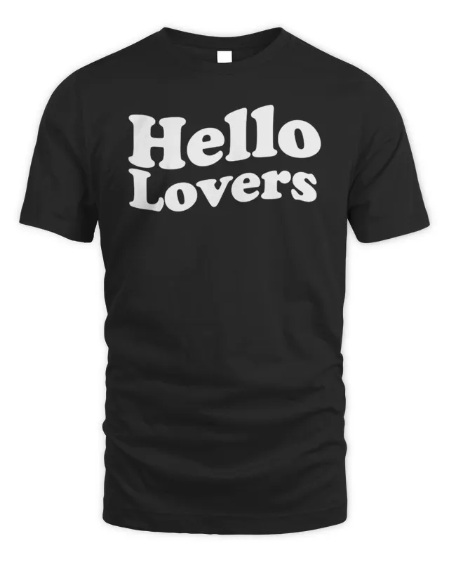 Niall Horan Merch Store Hello Lovers Logo T-Shirt