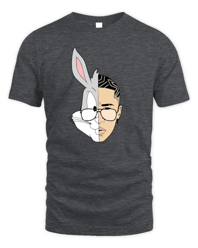 New Bad Bunny Merch Bunny Logo T-Shirt