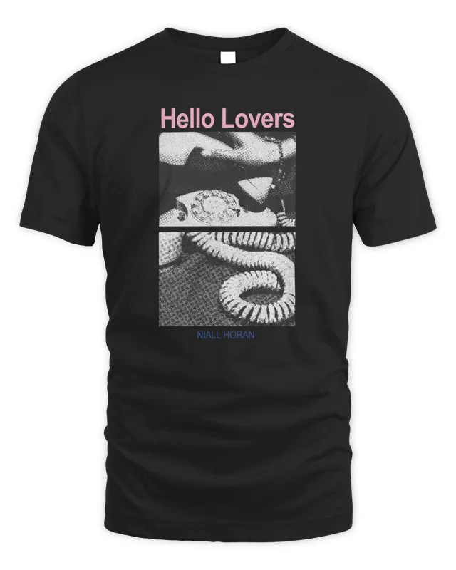 New Niall Horan Merch Store Hello Lovers T Shirt