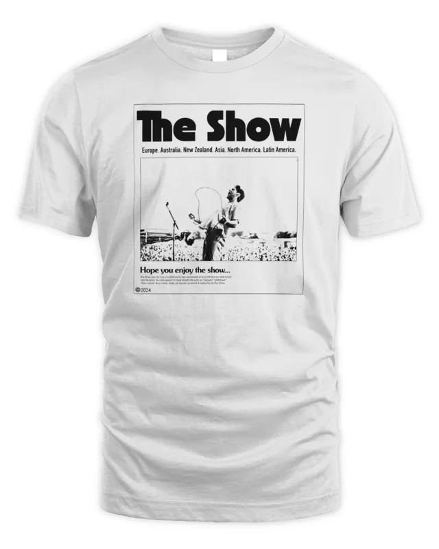 Niall Horan Merch Store The Show Photo Dates T Shirt