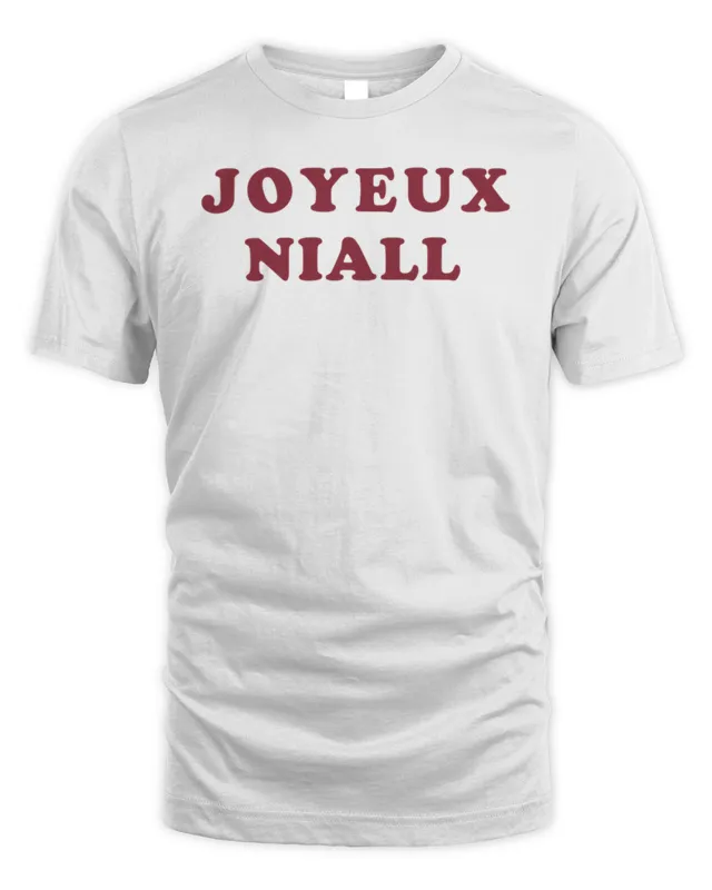 Niall Horan Merch Store Joyeux Niall T-Shirt