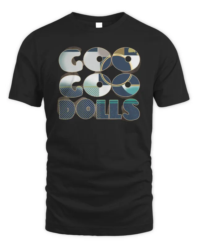 New Goo Goo Dolls Official Merch Rarities Bold Letters Shirt