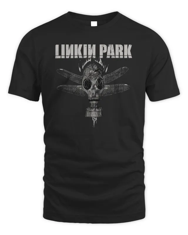 New Linkin Park Merch Gas Mask T-Shirt