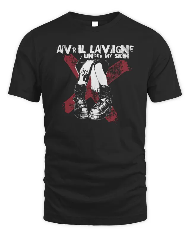 New Avril Lavigne 20th Anniversary Merch Under My Skin T-Shirt
