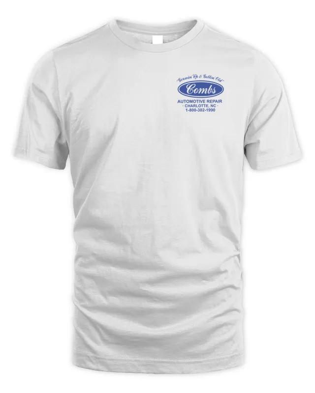 Luke Combs Tour Merch Combs Automotive Repair T-Shirt