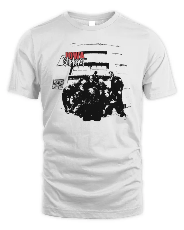 Official Slipknot Merch Iowa Shirt