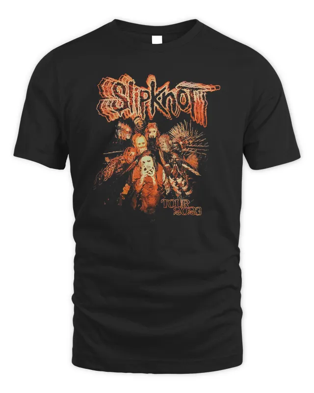 Slipknot Repeat Glitch T Shirt Slipknot Merch Tour 