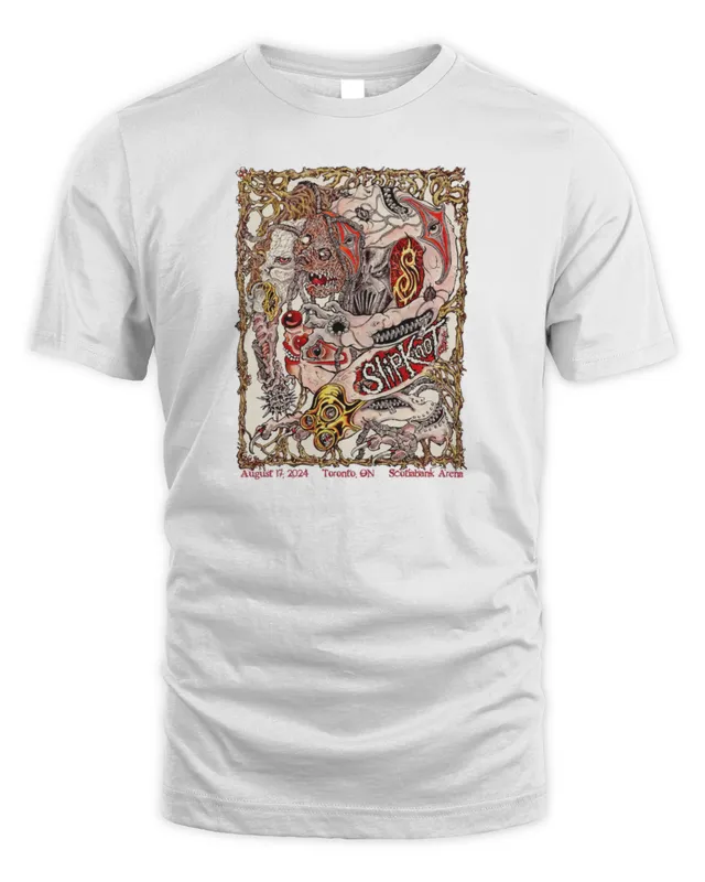 Slipknot Band Merch Tour Toronto T-Shirt