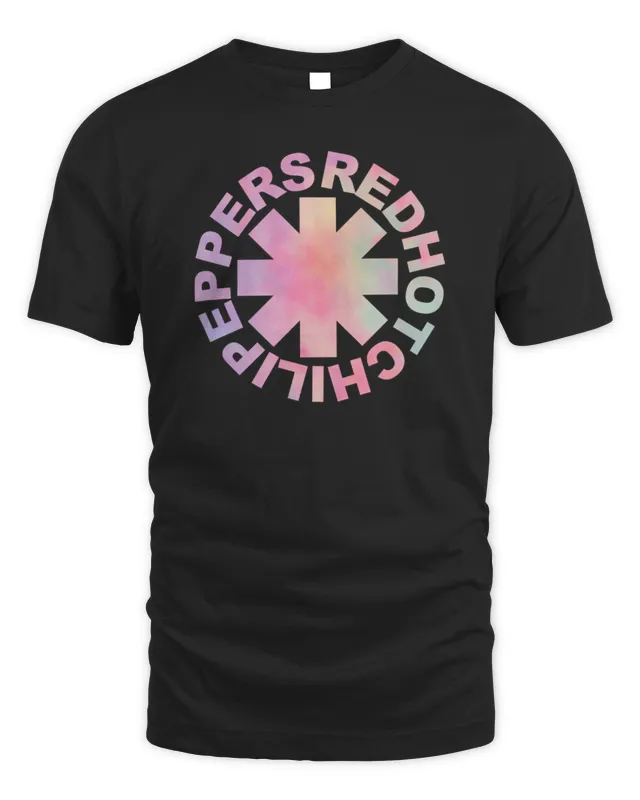 Merch Red Hot Chili Peppers Store Logo Dream Canteen Rainbow T-Shirt