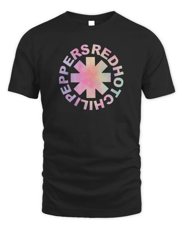 Rhcp Tour Rainbow Asterisk Shop Red Hot Chili Peppers Merch T-Shirt