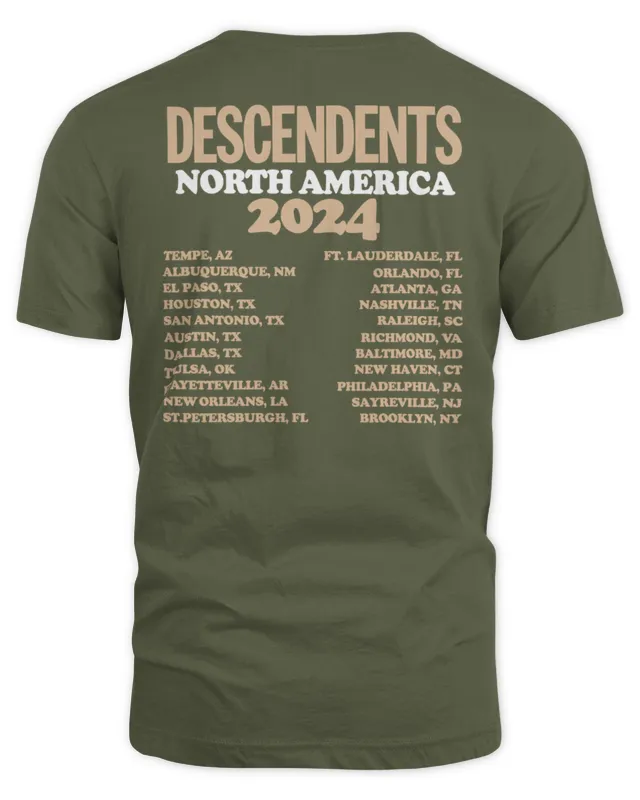 Descendents Merch Store 4 Mugs Tour Tee