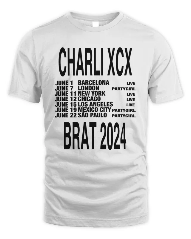 Charli Xcx - Brat Shirt White