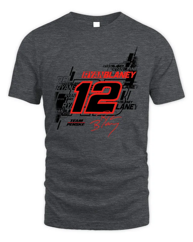 New Ryan Blaney Merch Team Penske Lifestyle Signature 2025 Shirt