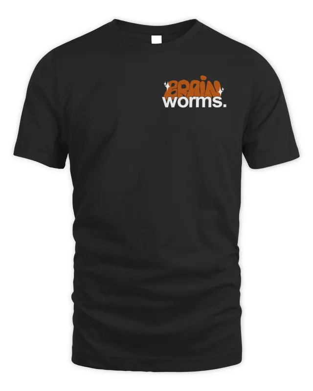 Leon Lush Merch Brain Worms The Album Cover T-Shirt