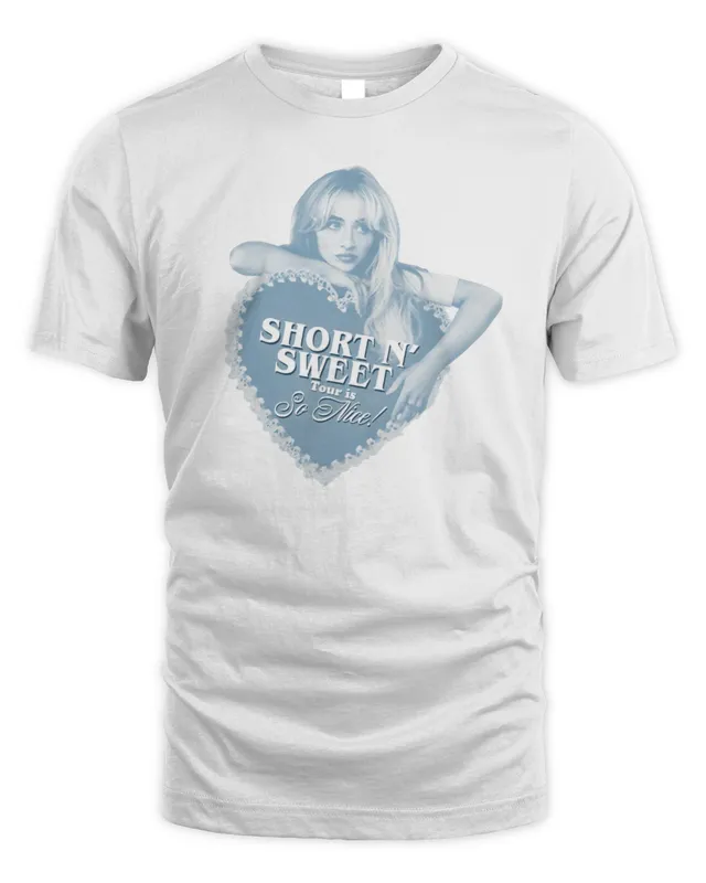 New Sabrina Carpenter Short n’ Sweet Tour Merch Is So Nice T-Shirt