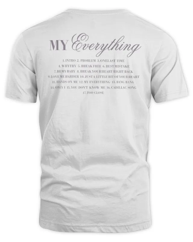 Ariana Grande MerchMy Everything Tenth Anniversary Longsleeve T-Shirt