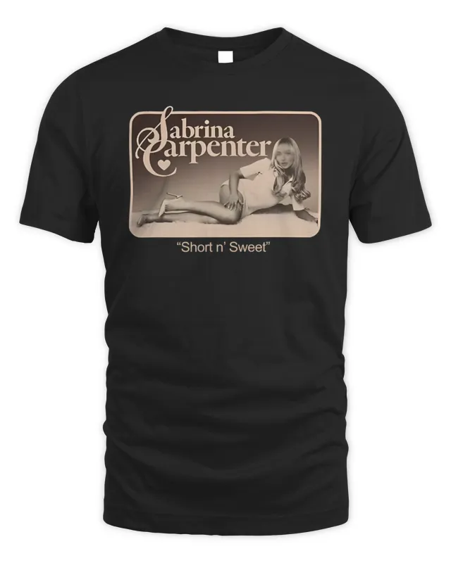 Sabrina Carpenter Shirt Short n' Sweet Tour Merch