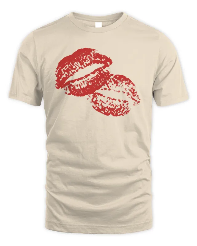 New Official Sabrina Carpenter Kiss Mark Shirt